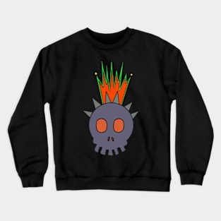 Funky Electifying Skull Crewneck Sweatshirt